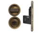 Maniglia Incasso Tonda Porta Scorrevole modello Easy d.60/48 con Nottolino+Serratura E50 G500T Varie Finiture | Bonaiti - immagine 7