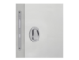 Maniglia Incasso Tonda Porta Scorrevole modello Easy d.60/48 con Nottolino+Serratura E50 G500T Varie Finiture | Bonaiti - immagine 8