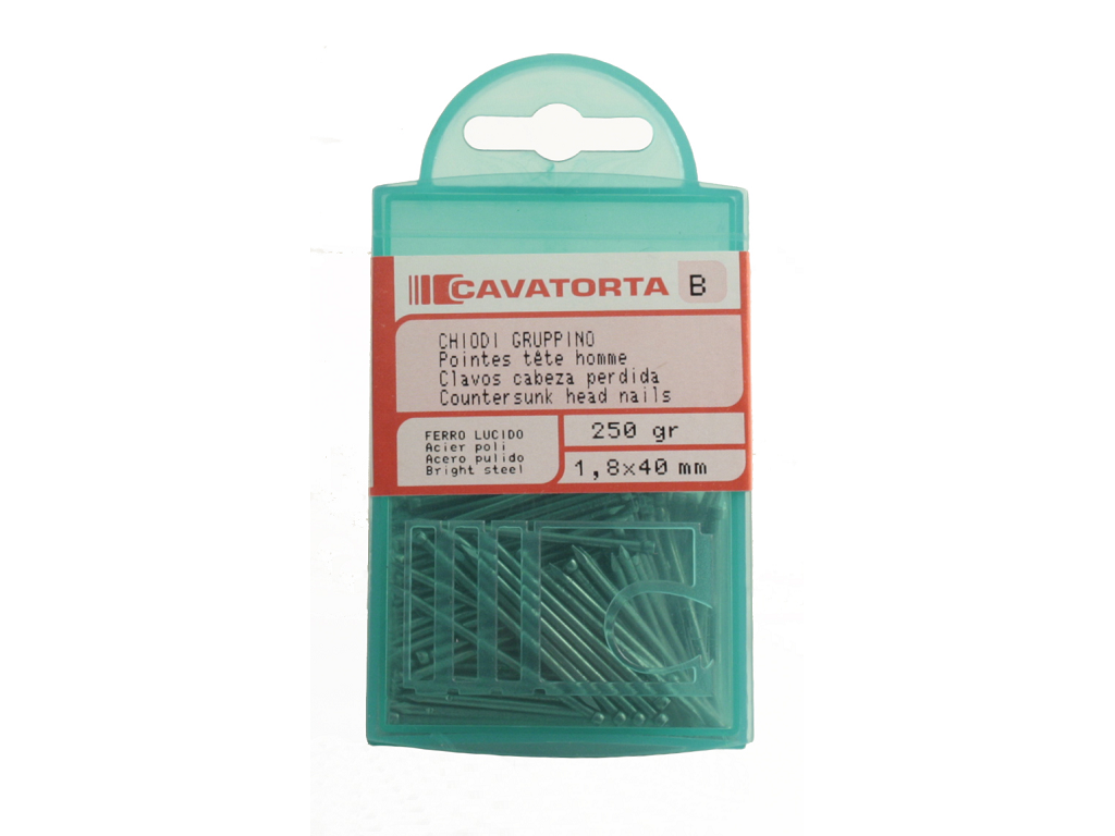 cavbg12400k25b.png Gruppini 13x40 mm.1,8x40 in Blister gr.250 | Cavatorta - immagine 1