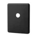 Bocchetta Rettangolare Foro Decentrato mm.62x78x4h varie finiture  Comit