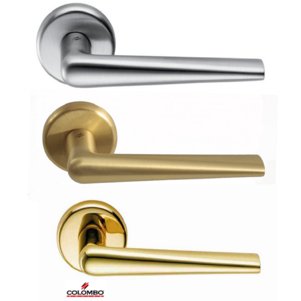 Maniglia Robotre Rosetta d.50x10h Foro Chiave varie finiture  Colombo Design