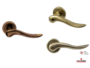 Maniglia Peter Rosetta Tonda d.50x10h Bocchetta Foro Chiave varie finiture  Colombo Design