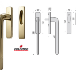 ALZANTE SCORREVOLE ROBOQUATTRO CON MANIGLIA  AD INCASSO CIECA  prodotto da COLOMBO DESIGN