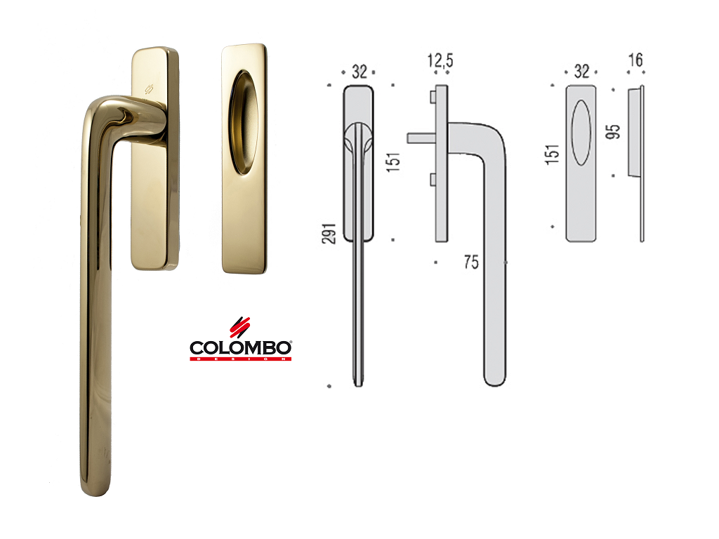 clmid313olc.png ALZANTE SCORREVOLE ROBOQUATTRO CON MANIGLIA AD INCASSO CIECA prodotto da COLOMBO DESIGN - immagine 1
