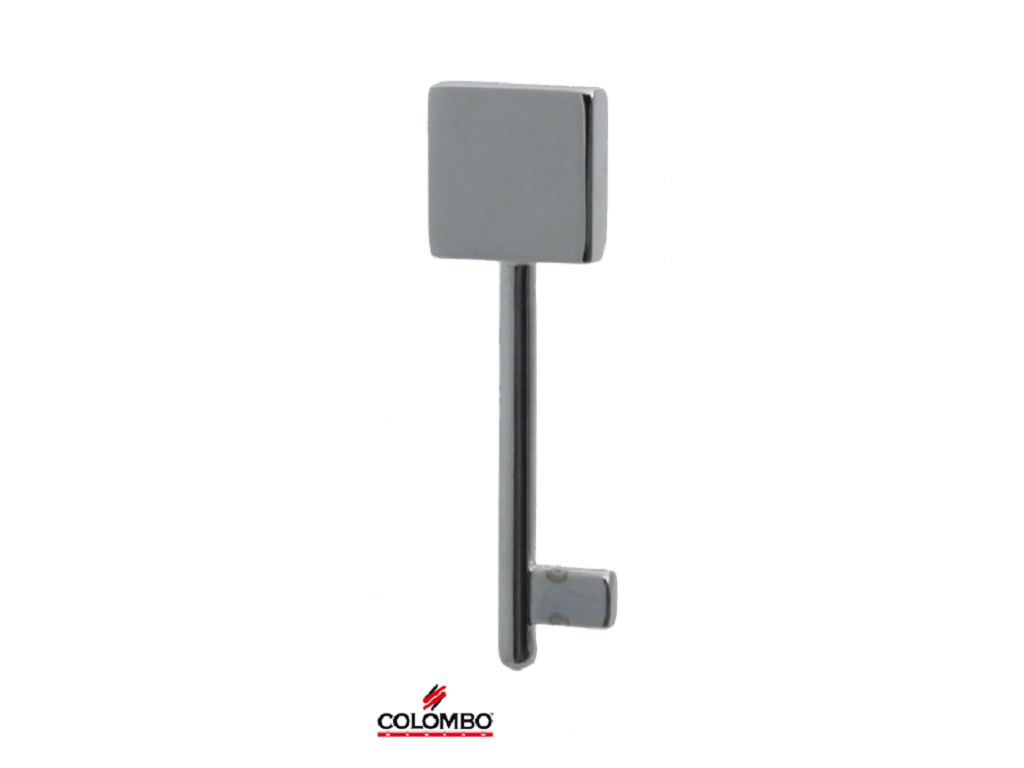 clmlc24crc.png Chiave Serratura Porta Interna modello LC24 varie finiture Colombo Design - immagine 1