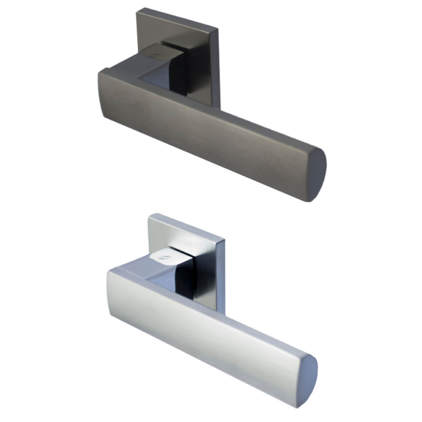 Maniglia Alba Rosetta Quadra d.50x50x6h Bocchetta Foro Chiave varie finiture  Colombo Design