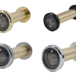 Spioncino Tondo Porta Blindata Modello Ring Ø16 L=60-100  varie finiture   Officine Colombo