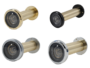 Spioncino Tondo Porta Blindata Modello Ring Ø16 L=60-100  varie finiture   Officine Colombo