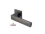 Maniglia Alba Rosetta Quadra d.50x50x6h Bocchetta Foro Chiave varie finiture  Colombo Design - immagine 3