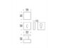 Coppia Pomolo Girevole Square d.55x55x63h Rosetta Quadra d.52x52x10h varie finiture  Colombo Design - immagine 4