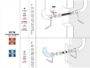 Kit Fissaggio Passante Accoppiato per Maniglione KITPA  Colombo Design - immagine 2