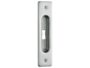 Maniglia Incasso Rettangolare Porta Scorrevole modello ID111 mm.35x150h con Foro Cromat  Colombo Design