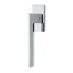 Maniglia per Finestra DK Electra Rosetta Rettangolare senza Movimento CM/Cromat | Colombo