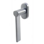 Maniglia per Finestra DK Tool Rosetta Ovale Senza Movimento CM-Cromat  Colombo Design
