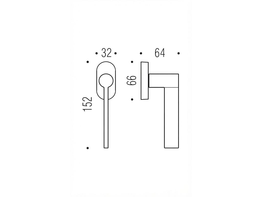 Maniglia per Finestra DK Tool Rosetta Ovale Senza Movimento CM-Cromat  Colombo Design - immagine 2