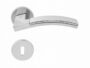 Maniglia Trama LC71 Rosetta Tonda d.50x6,5h Bocchetta Foro Chiave CM-CR-Cromat-Cromo  Colombo Design - immagine 3