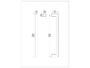 Maniglione Elle Interasse 300 mm.320x50h varie finiture Colombo Design - immagine 4