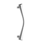 Maniglione Noa Curvo Interasse 450 mm.495x70,5h CR-Cromo  Colombo Design