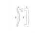 Maniglione Square Interasse 204 mm.304x70h varie finiture  Colombo Design - immagine 3