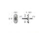 Movimento Basso Metallo DK con Boccole 4 Scatti  Colombo Design - immagine 2