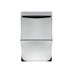 Pomolo Fisso Square d.52x52x64h CR-Cromo  Colombo Design