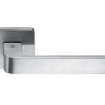 Maniglia Fedra Rosetta Quadra d.50x50x6,5h Bocchetta Foro Chiave varie Finiture  Colombo Design