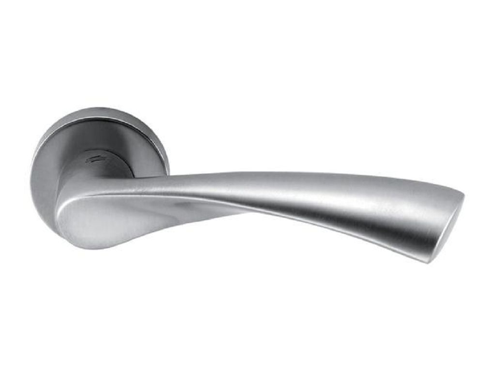 colombo_flessa_cromat.jpg Maniglia Flessa Rosetta Tonda d.50x10 Bocchetta Foro Chiave varie finiture Colombo Design - immagine 1