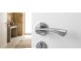 Maniglia Flessa Rosetta Tonda d.50x10 Bocchetta Foro Chiave varie finiture  Colombo Design - immagine 4