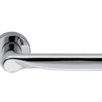 Maniglia Libra Rosetta Tonda d.50x10h Bocchetta Foro Chiave CR-Cromo  Colombo Design