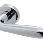 Maniglia Robot Rosetta Tonda d.50x10h Bocchetta Foro Chiave varie finiture  Colombo Design