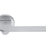 Maniglia Slim Rosetta Tonda d.50x6,5h Bocchetta Foro Chiave varie finiture  Colombo Design