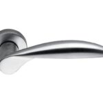 Maniglia Wing Rosetta Tonda d.50x10h Bocchetta Foro Chiave CM-Cromat  Colombo Design