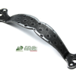 Maniglietta Mobile Fori Esterni Tirolo Fissa mm.100x25h Fe Silver  D41  Didieffe