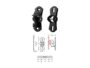 Fermapersiana a Cricchetto Automatico mm.70x25 Metallo Nero  Didieffe