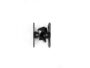 Fermapersiana a Cricchetto Automatico mm.70x25 Metallo Nero  Didieffe - immagine 2