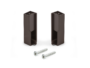 REGGITUBO LATERALE PER TUBO RETTANGOLARE LUXE d.17,5x20x65h DX-SX pz.2 VARIE FINITURE prodotto da  EMUCA - immagine 4
