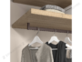 REGGITUBO LATERALE PER TUBO RETTANGOLARE LUXE d.17,5x20x65h DX-SX pz.2 VARIE FINITURE prodotto da  EMUCA - immagine 5