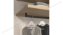 Tubo Rettangolare Alluminio Luxe con Gomma Asta cm.235 d.27x14 varie finiture  Emuca - immagine 6