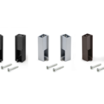 REGGITUBO LATERALE PER TUBO RETTANGOLARE LUXE d.17,5x20x65h DX-SX pz.2 VARIE FINITURE prodotto da  EMUCA