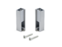 REGGITUBO LATERALE PER TUBO RETTANGOLARE LUXE d.17,5x20x65h DX-SX pz.2 VARIE FINITURE prodotto da  EMUCA - immagine 2
