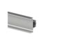 Profilo Gola Verticale Curvo Centrale per Mobili da Cucina mm.43,3x66,5 mm.2550h Alluminio Anodizzato Opaco  Emuca
