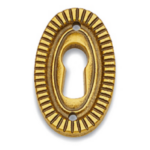 Bocchetta Mobile  mm.25x38h Oro Antico  L5    Brl