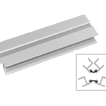 Multiangolo per Zoccolo Alluminio Anodizzato S/35 h150  | Volpato