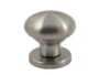 Pomolo Fisso Bombato d.70x66h Rosetta Tonda d.52x10h AISI304 Inox varie finiture | Fimet Maniglie - immagine 3