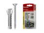 SX Plus S Tassello Nylon con Bordo 4 Espandenti in Blister Viti varie misure | Fischer - immagine 4