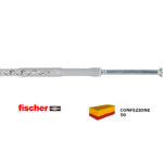 SXRL 10x100-230mm. T CE Tassello Nylon Prolungato con Vite Torx TS pz.50 | Fischer