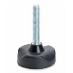 Piede Fisso Nylon d.50 Portata kg.500 Stelo Ma10x50  Getech