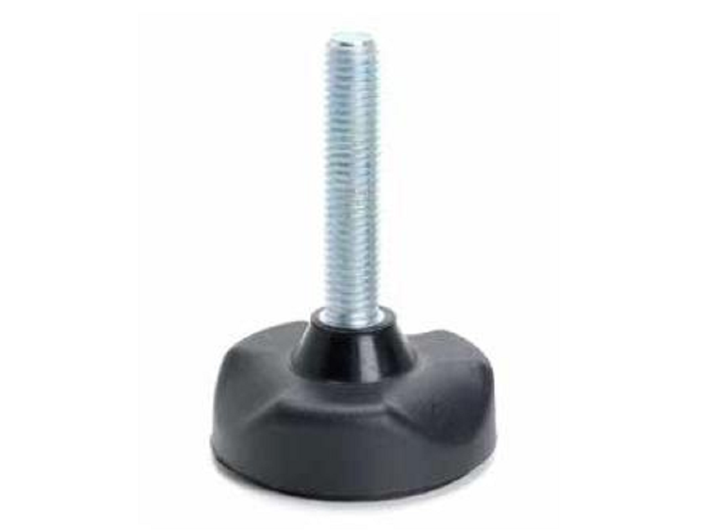 geta3eb501050.png Piede Fisso Nylon d.50 Portata kg.500 Stelo Ma10x50 Getech - immagine 1