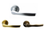 Maniglia Milano Rosetta Tonda d.45x8h Bocchetta Foro Chiave Anodizzato varie finiture  Hoppe