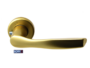 Maniglia Milano Rosetta Tonda d.45x8h Bocchetta Foro Chiave Anodizzato varie finiture  Hoppe - immagine 3